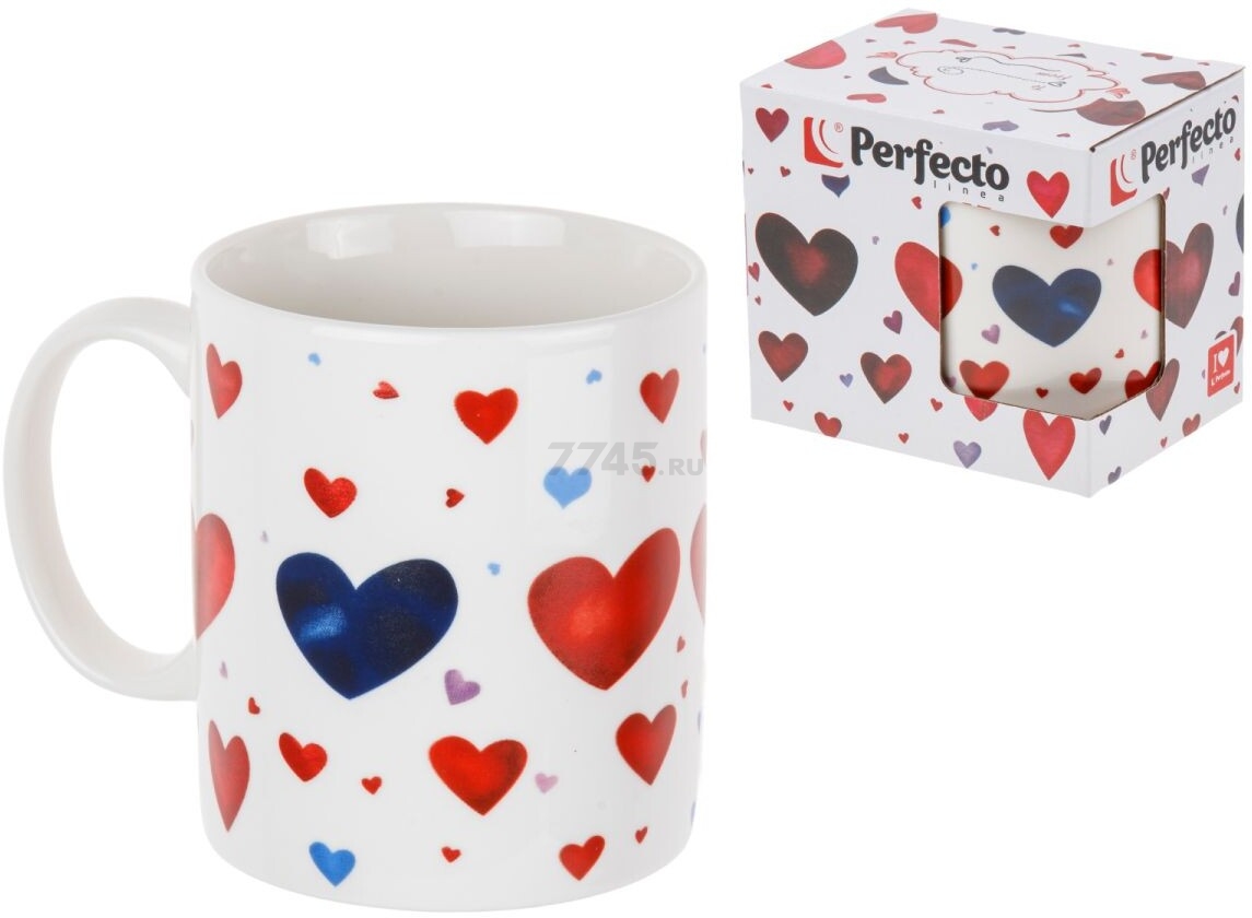 Кружка керамическая PERFECTO LINEA Romance-2 350 мл (30-062612)