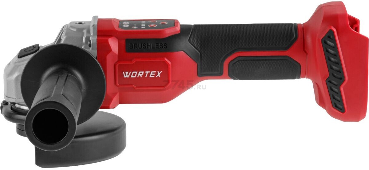 Шлифмашина угловая аккумуляторная WORTEX CAG 1812-2 SE XLT SOLO (1334918) - Фото 2