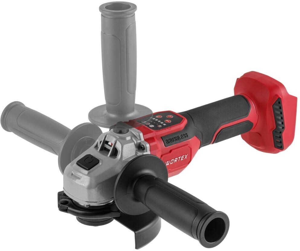Шлифмашина угловая аккумуляторная WORTEX CAG 1812-2 SE XLT SOLO (1334918) - Фото 4