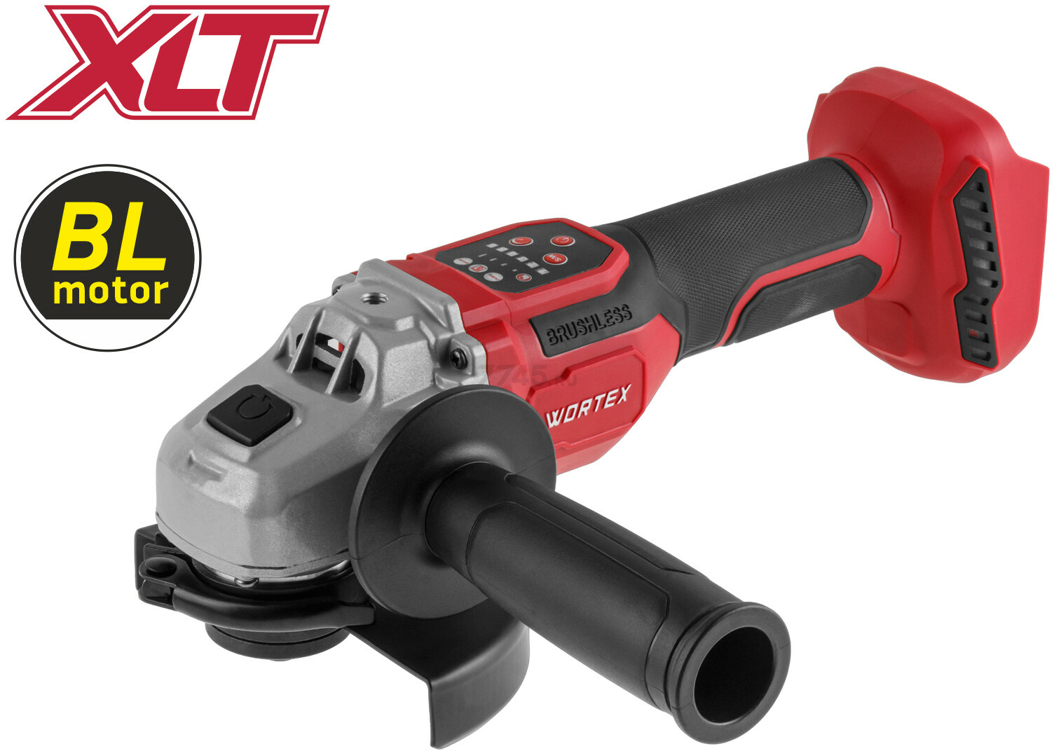 Шлифмашина угловая аккумуляторная WORTEX CAG 1812-2 SE XLT SOLO (1334918) - Фото 5