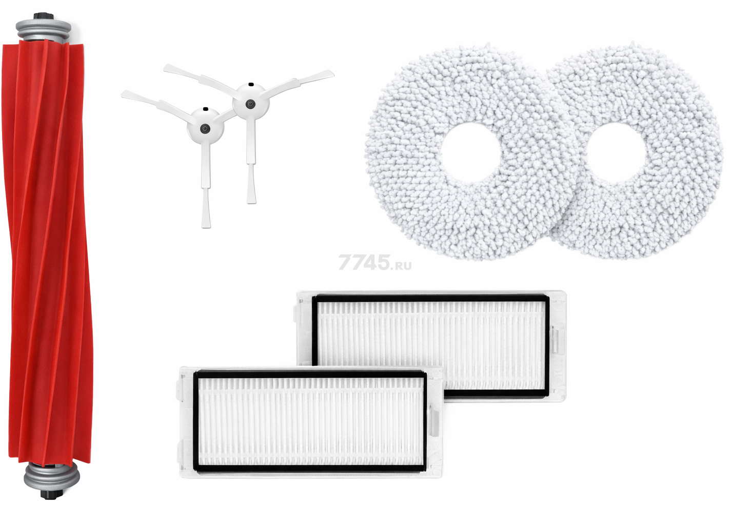 Набор расходных материалов для робот‑пылесосов Roborock серии Q Revo BRUNER (MPVC-3624)