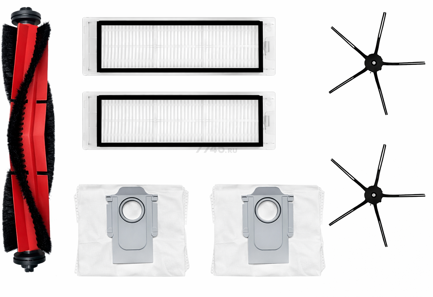 Набор расходных материалов для робота-пылесоса Roborock серии Q5 BRUNER (MPVC-3624)
