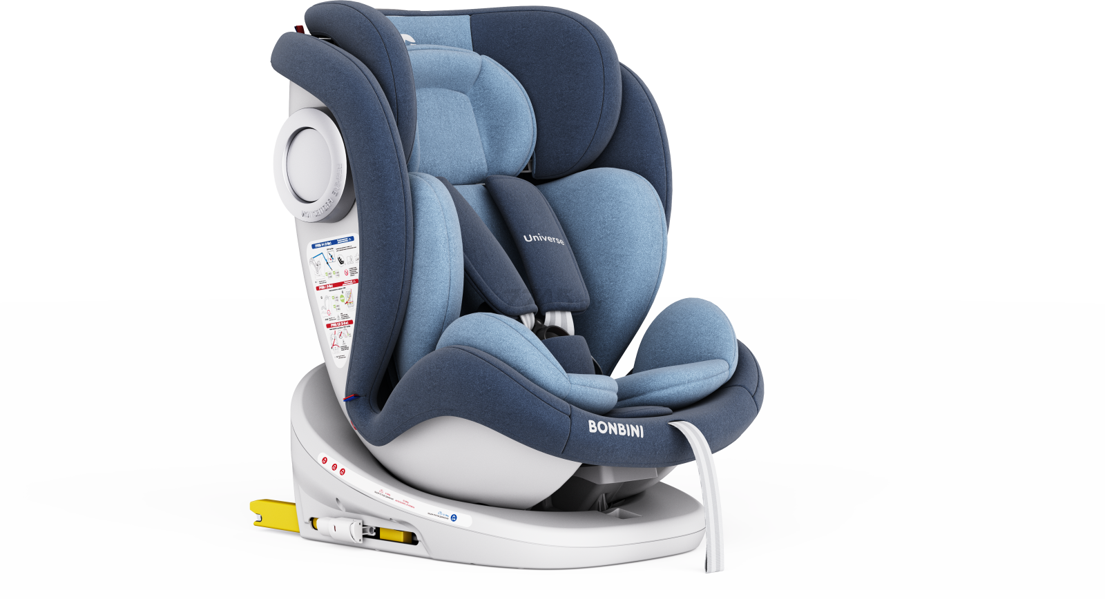 Автокресло BONBINI Universe Blue melange (BO-3231123) - Фото 22