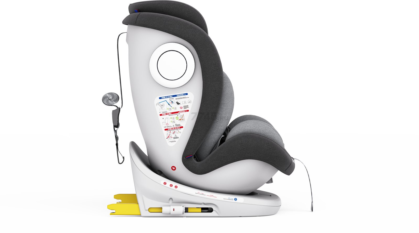 Автокресло BONBINI Universe Grey melange (BO-3231124) - Фото 22