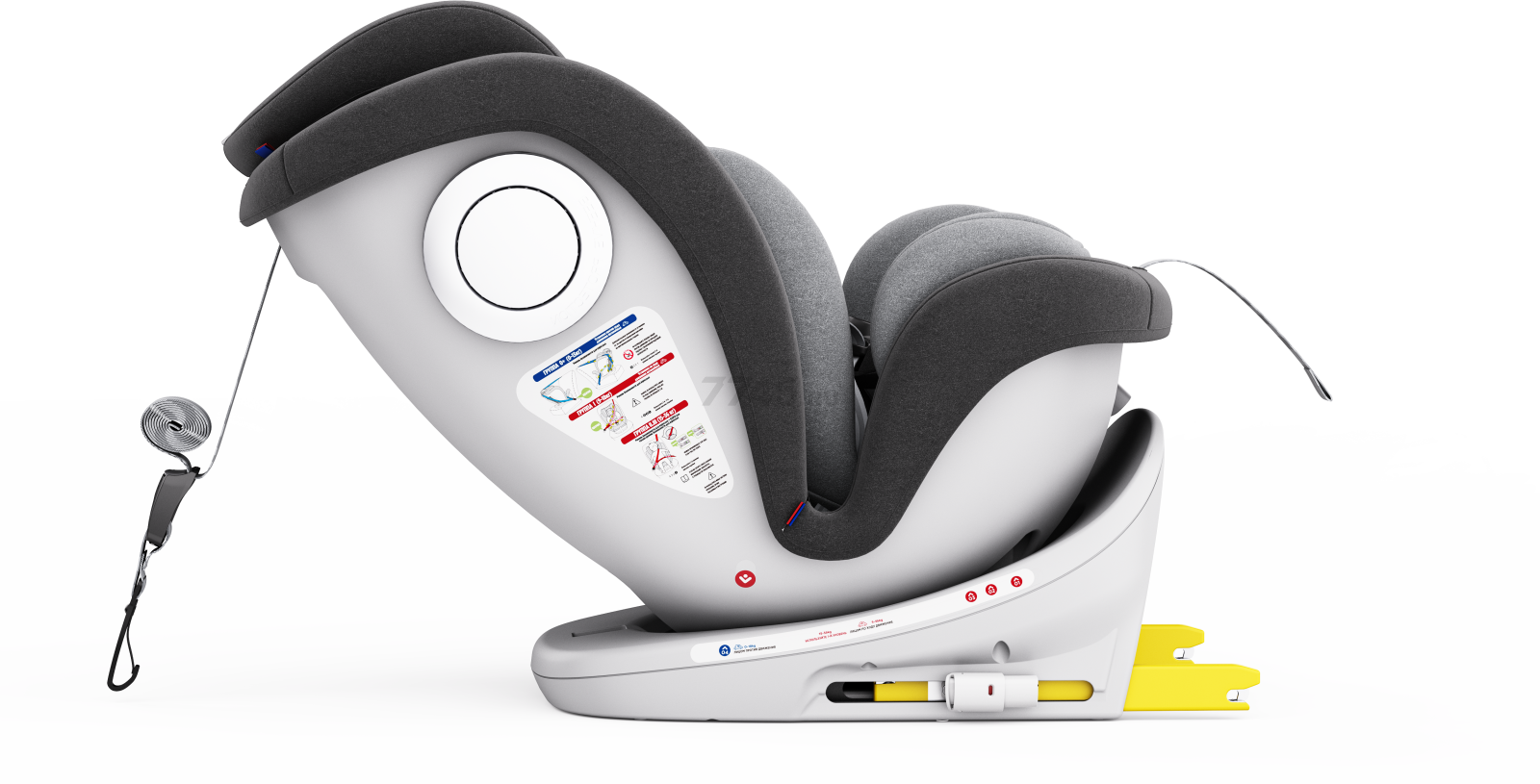 Автокресло BONBINI Universe Grey melange (BO-3231124) - Фото 26