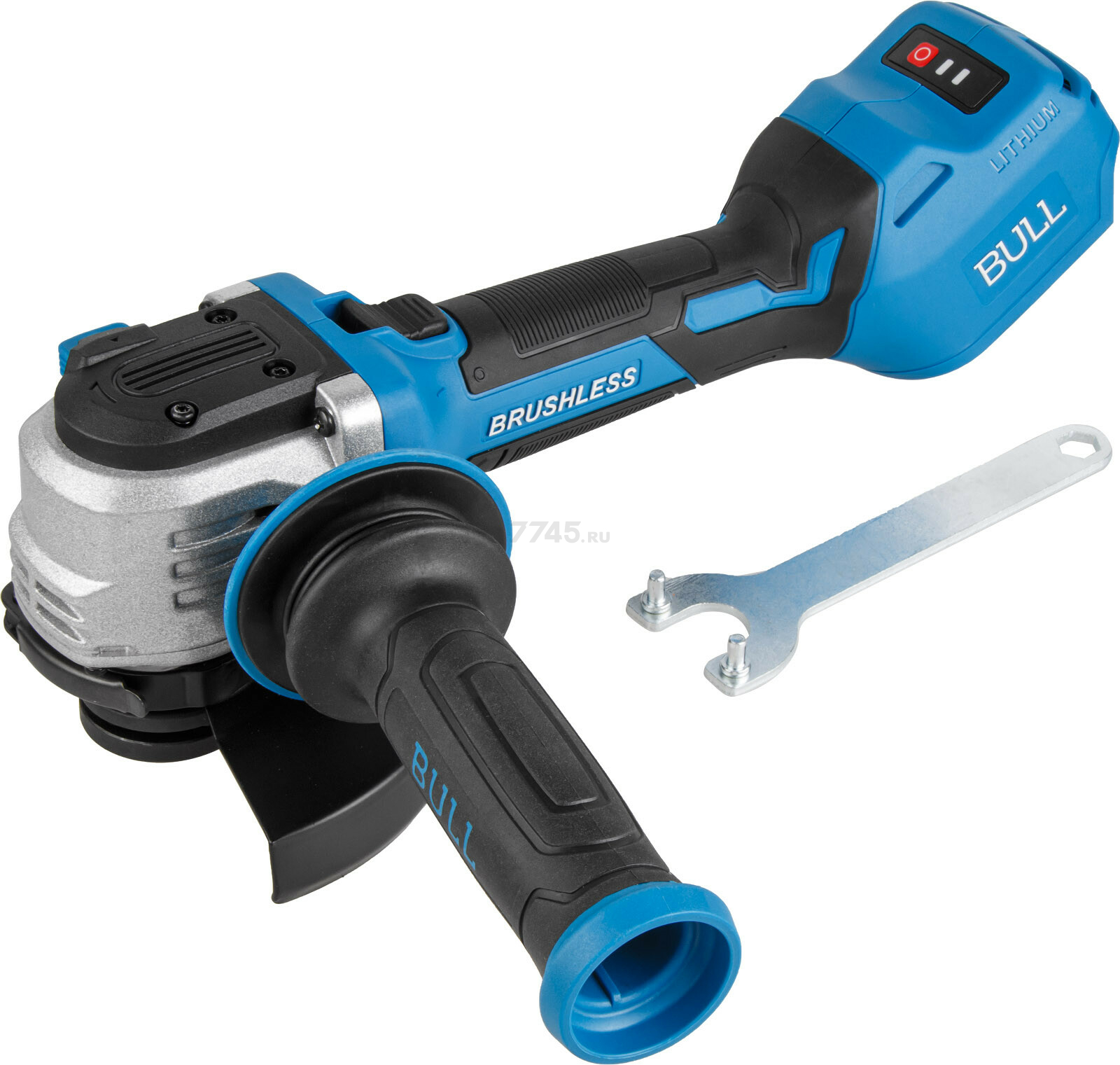 Шлифмашина угловая аккумуляторная BULL CSG 1812-1 SR XLTpro SOLO (1333947) - Фото 3