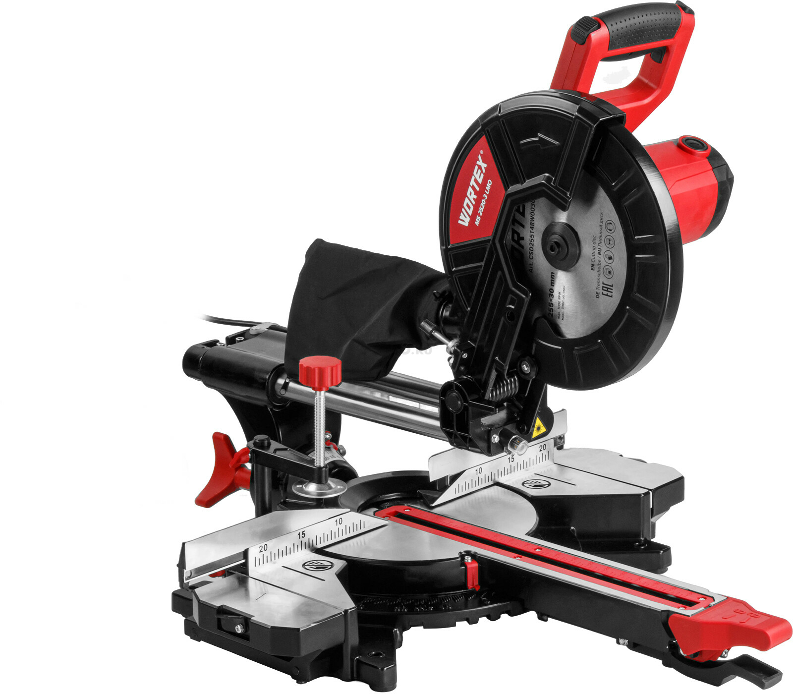Пила торцовочная WORTEX MS 2520-3 LMO (1329907) - Фото 10
