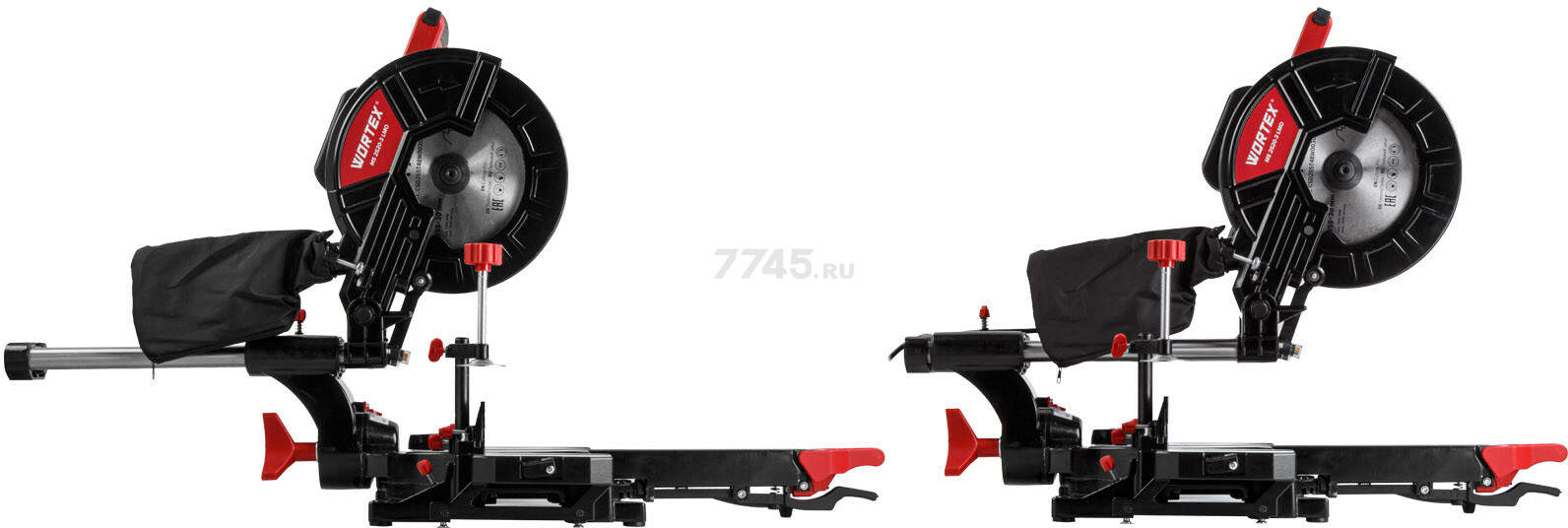 Пила торцовочная WORTEX MS 2520-3 LMO (1329907) - Фото 4