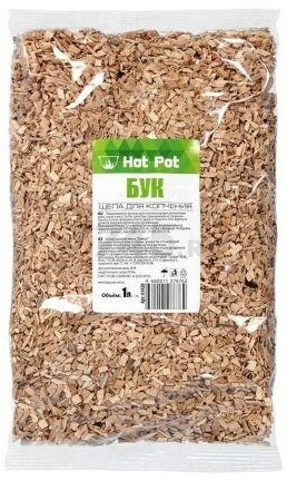 Щепа для копчения HOT POT Бук 1 л (61666)