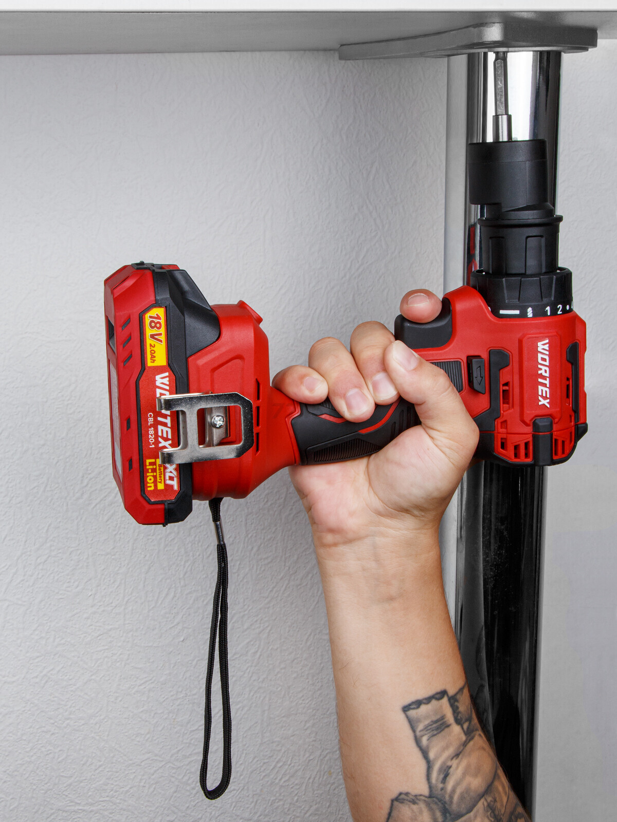 Дрель-шуруповерт аккумуляторная WORTEX BD 2025 LiSET ALL1 XLT (1325844) - Фото 26