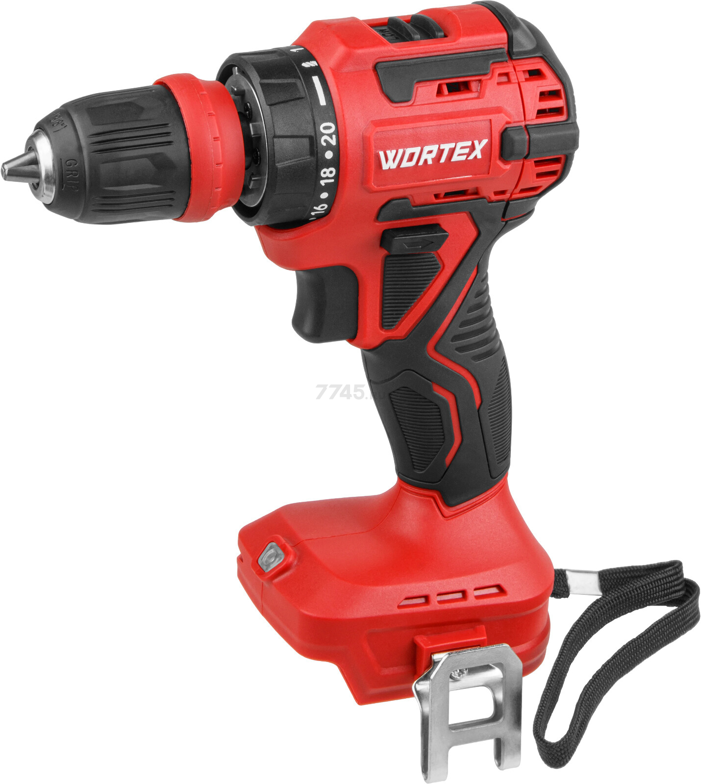 Дрель-шуруповерт аккумуляторная WORTEX BD 2025 LiSET ALL1 XLT SOLO (1325842) - Фото 11