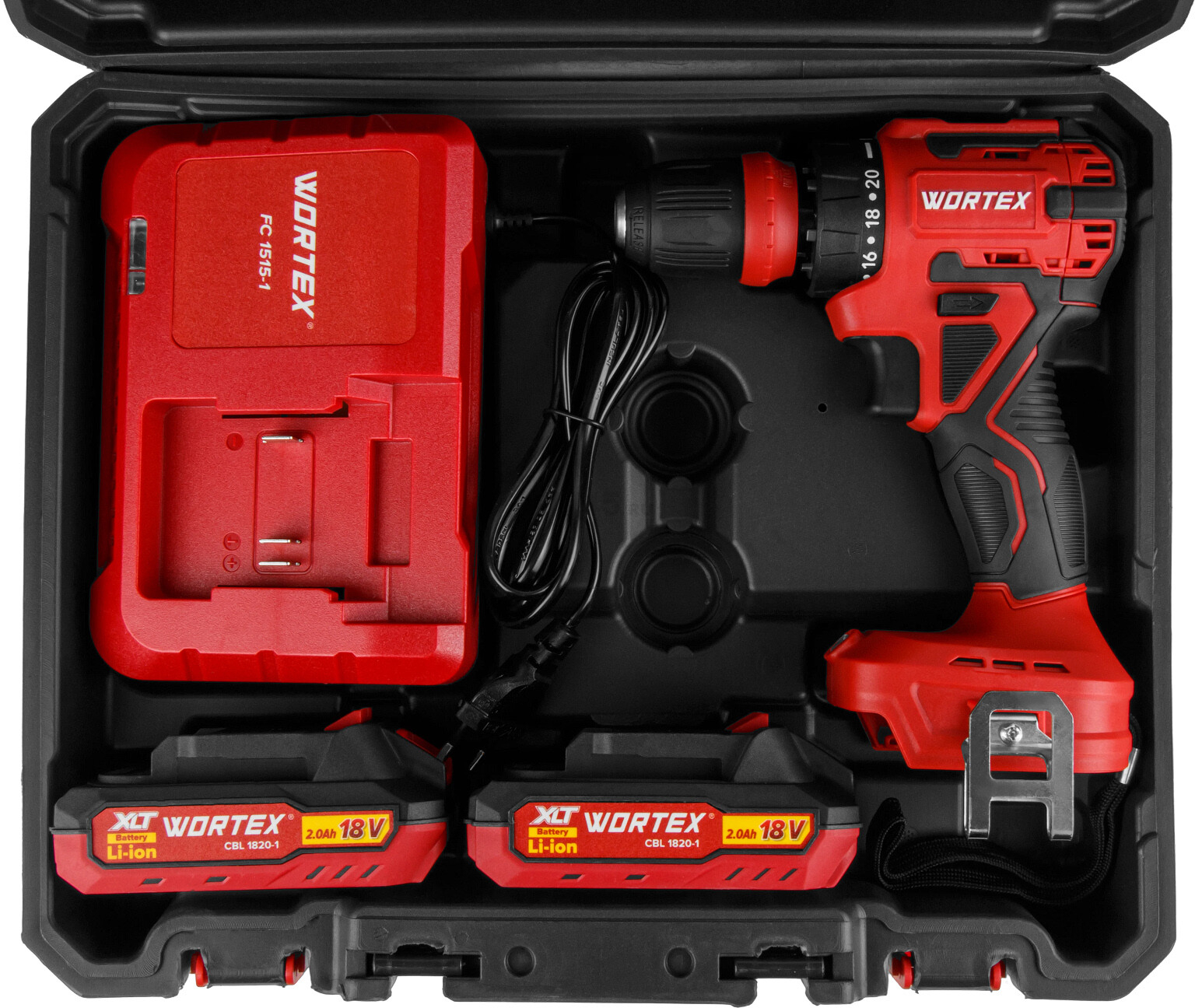 Дрель-шуруповерт аккумуляторная WORTEX BD 2025 LiSET ALL1 XLT (1325843) - Фото 23