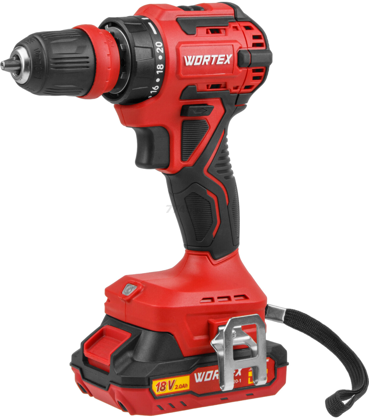 Дрель-шуруповерт аккумуляторная WORTEX BD 2025 LiSET ALL1 XLT (1325843) - Фото 14