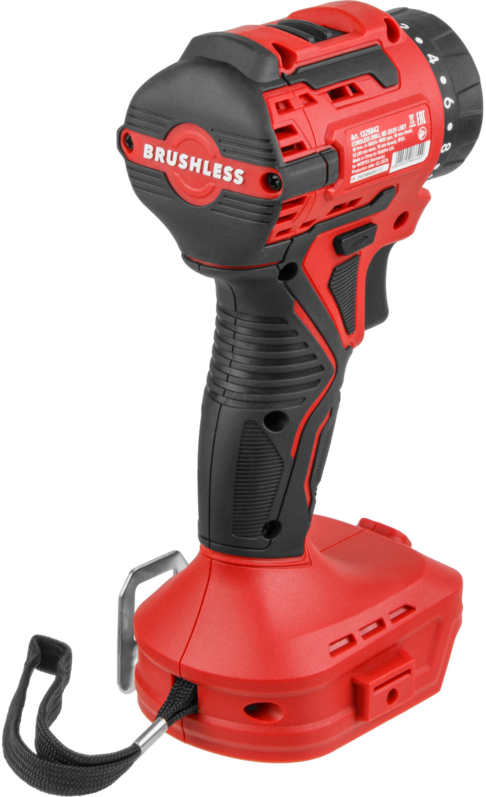 Дрель-шуруповерт аккумуляторная WORTEX BD 2025 LiSET ALL1 XLT (1325843) - Фото 17