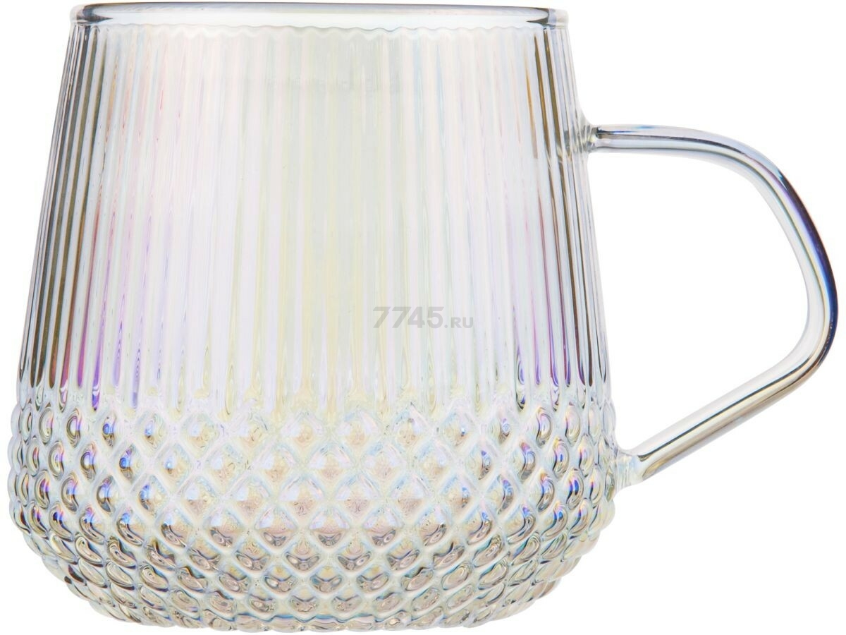Кружка стеклянная PERFECTO LINEA Sonata Brilliant 400 мл (30-004003) - Фото 2