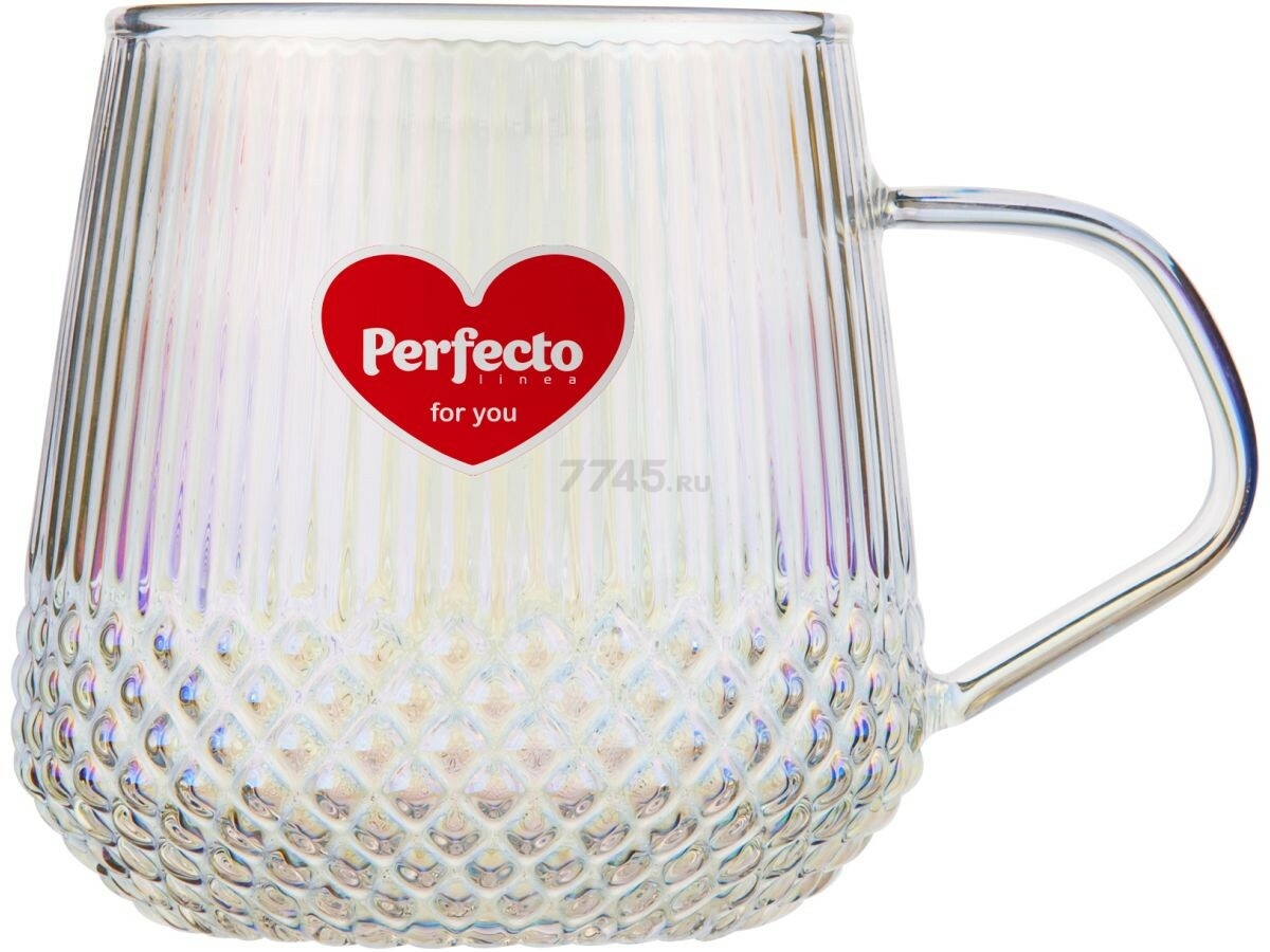 Кружка стеклянная PERFECTO LINEA Sonata Brilliant 400 мл (30-004003) - Фото 3