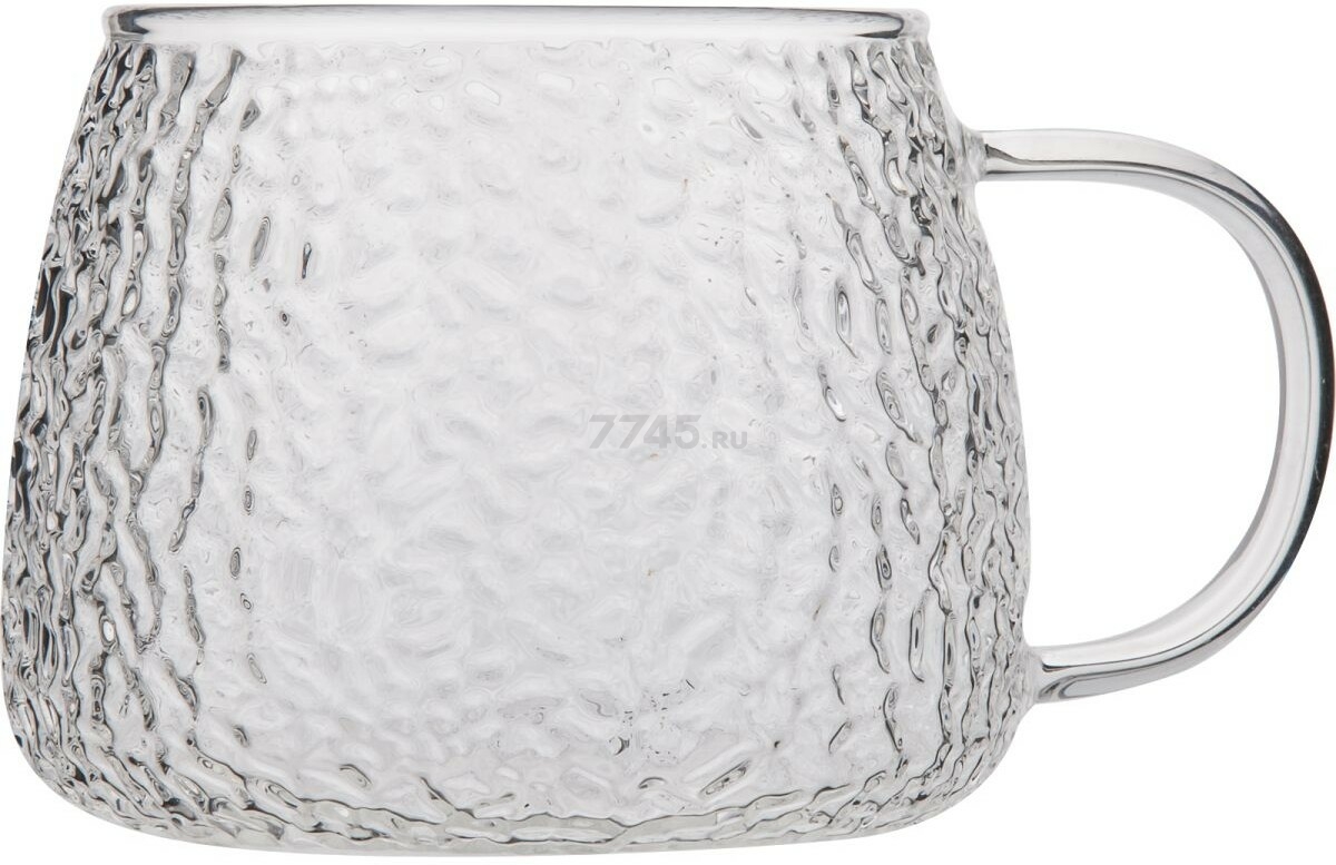 Кружка стеклянная PERFECTO LINEA Symphony Clear 450 мл (30-004502) - Фото 2