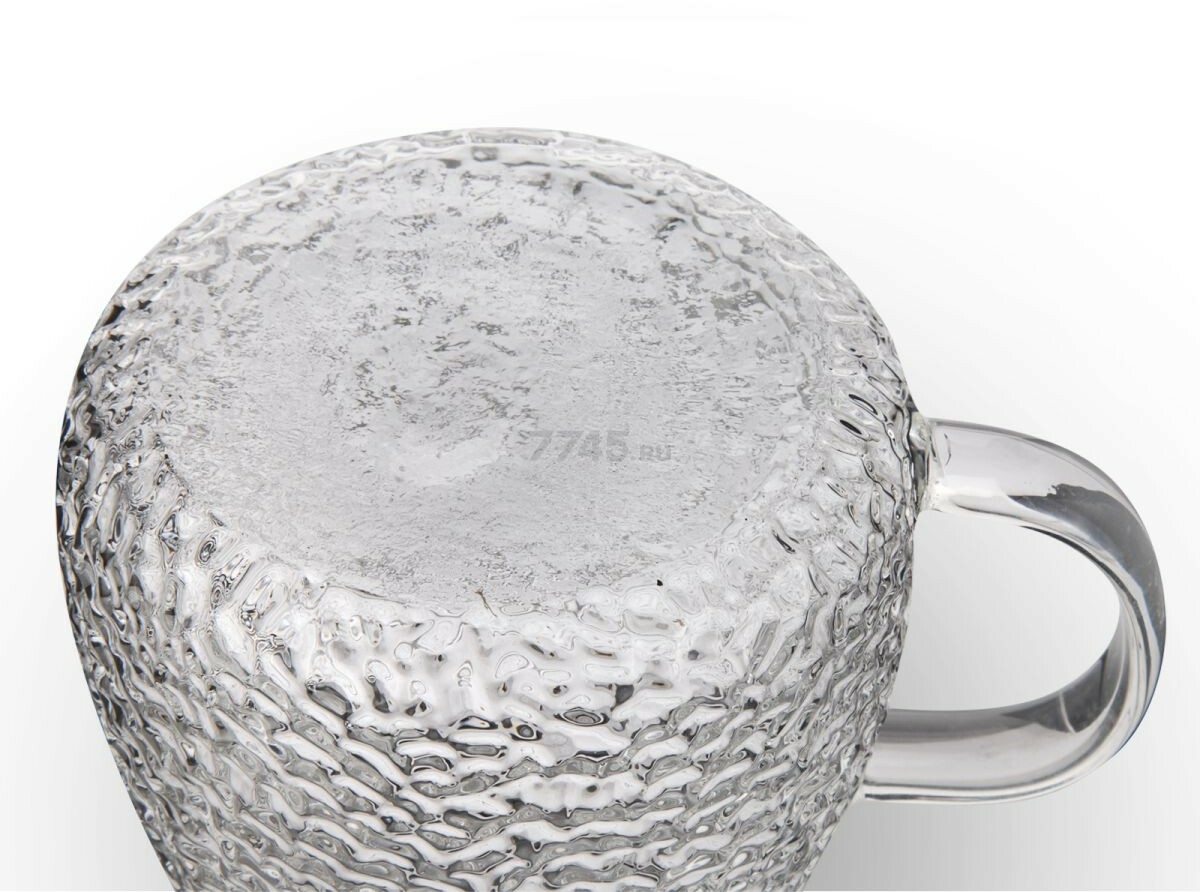 Кружка стеклянная PERFECTO LINEA Symphony Clear 450 мл (30-004502) - Фото 4