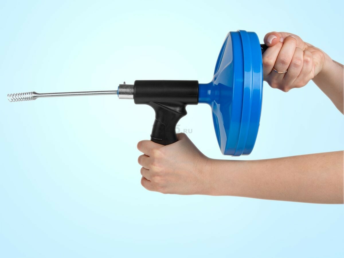 Трос сантехнический пружинный диаметр 6 мм длина 7,5 м AV ENGINEERING (AVE4400675) - Фото 2