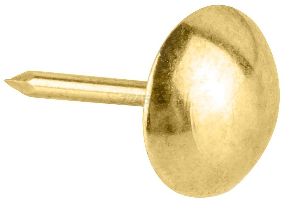 Гвозди декоративные 1,2х16 мм STARFIX Сфера золото 100 штук (SMZ1-95466-100)