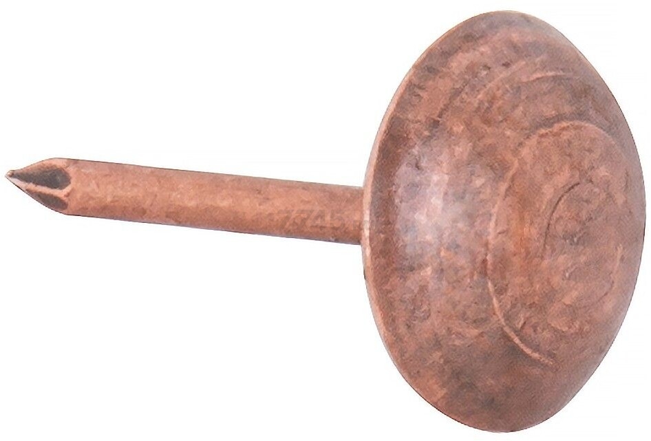 Гвозди декоративные 1,2х16 мм STARFIX Сфера медь 100 штук (SMZ1-55463-100)