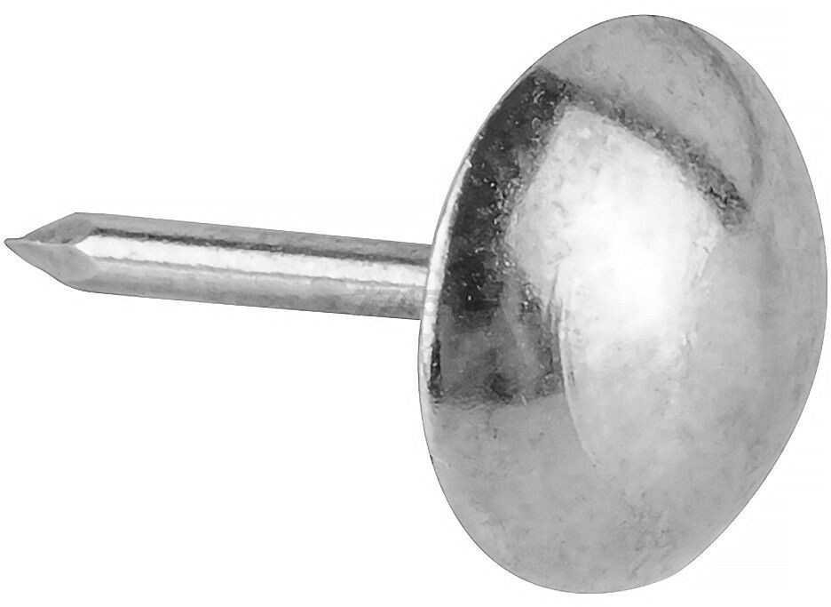 Гвозди декоративные 1,2х16 мм STARFIX Сфера хром 100 штук (SMZ1-87652-100)