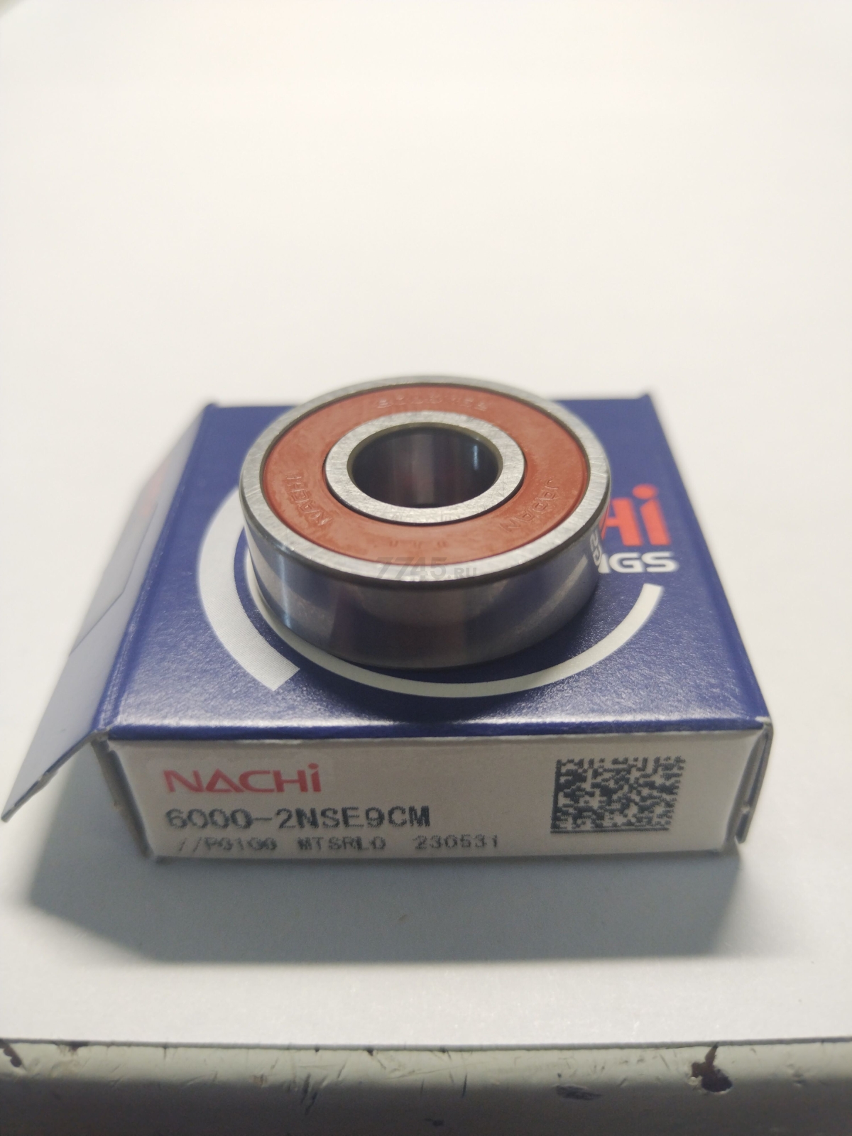 Подшипник шариковый NACHI 6000-2RS (180100) (00-00032212) - Фото 2