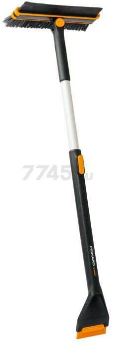 Щетка для снега со скребком телескопическая FISKARS X-series 96-121 см (1078492) - Фото 2