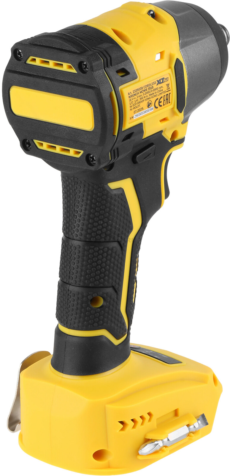 Гайковерт аккумуляторный ударный MOLOT MCWR 3518 XLT Lite SET (2335040) - Фото 8