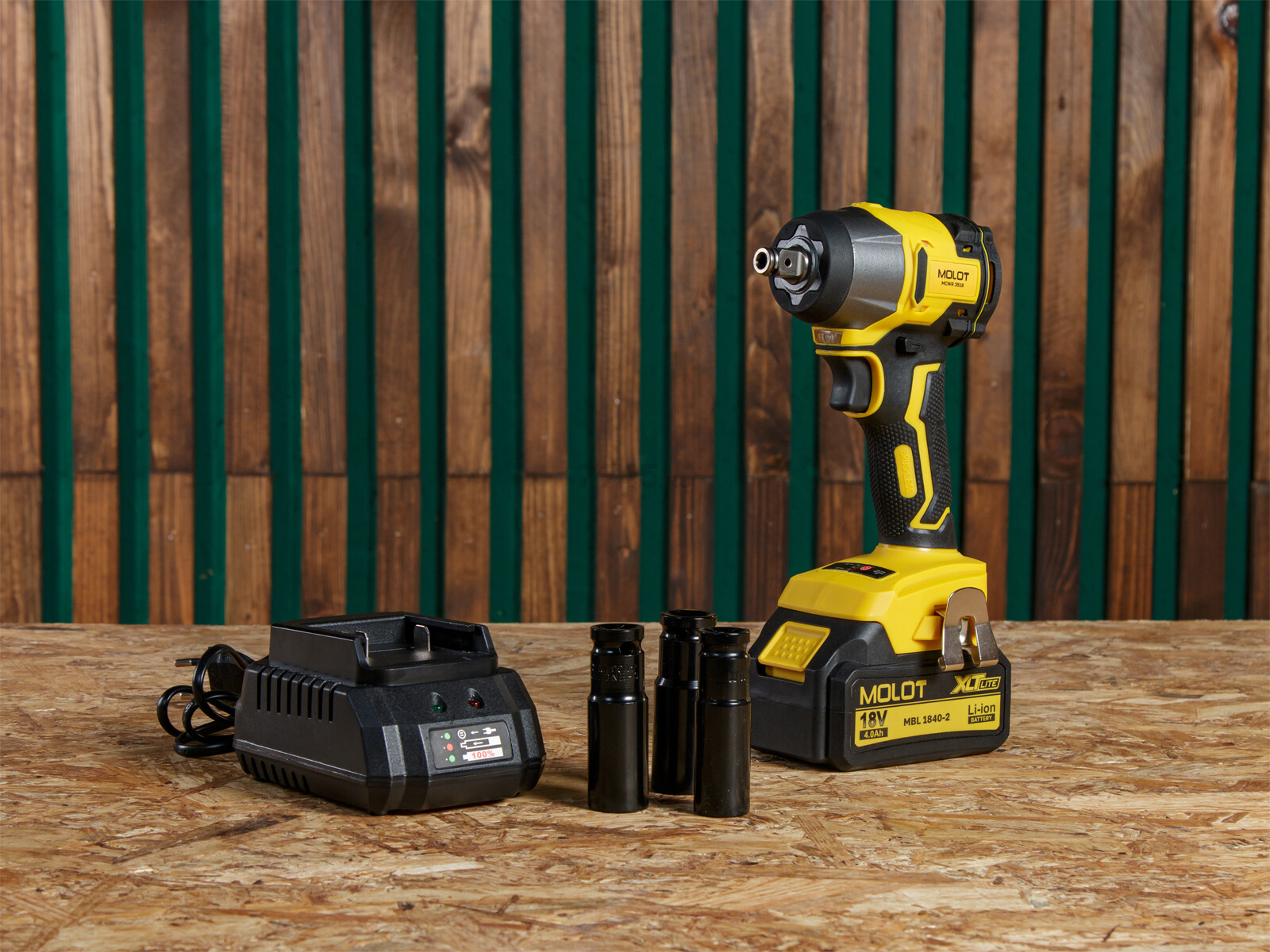 Гайковерт аккумуляторный ударный MOLOT MCWR 3518 XLT Lite SET (2335040) - Фото 18