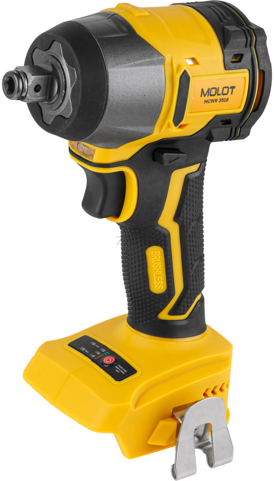 Гайковерт аккумуляторный ударный MOLOT MCWR 3518 XLT Lite SOLO (2335039) - Фото 3