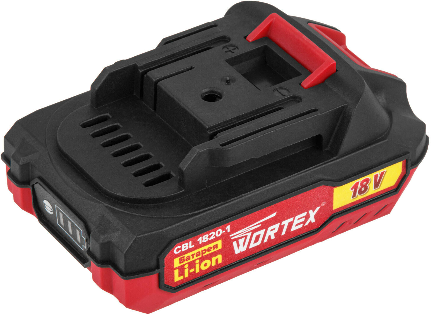 Комплект аккумулятор 18В 2Ач 2 штуки и зарядное устройство 2х2 А WORTEX ALL1 XLT SET (2329018) - Фото 5