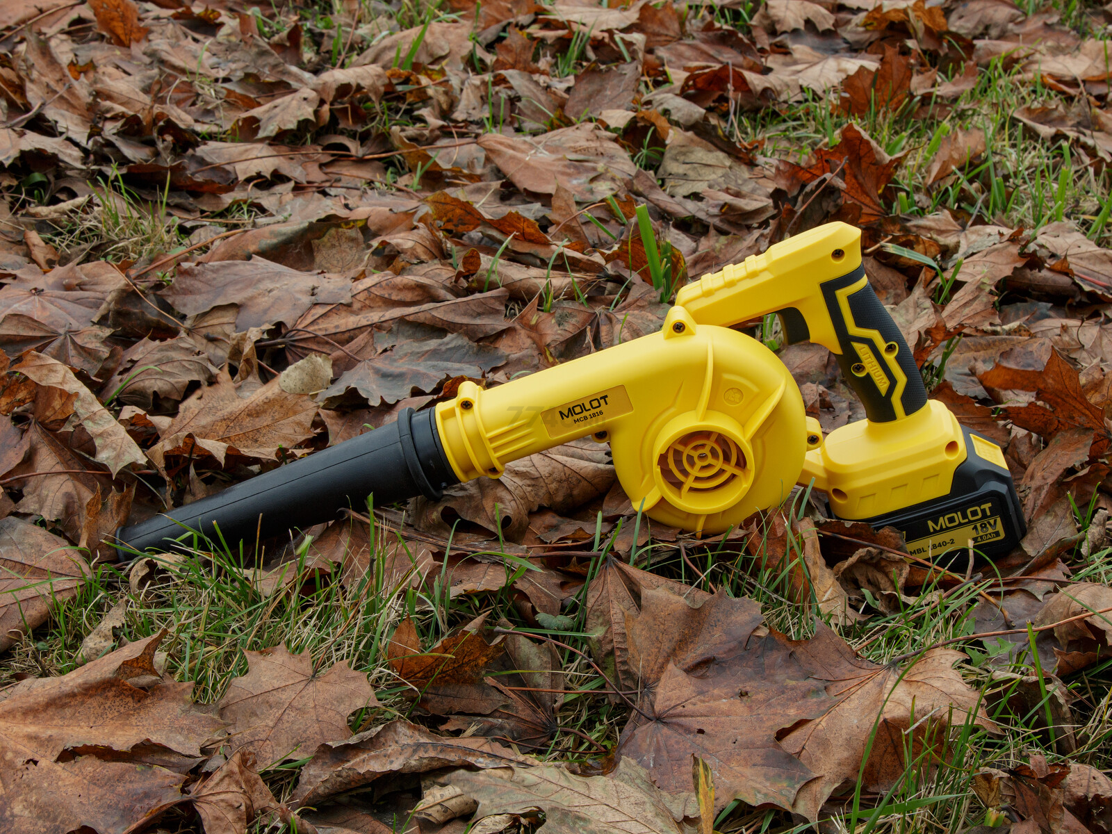 Воздуходувка аккумуляторная MOLOT MCB 1816 XLT Lite SET (2335038) - Фото 8