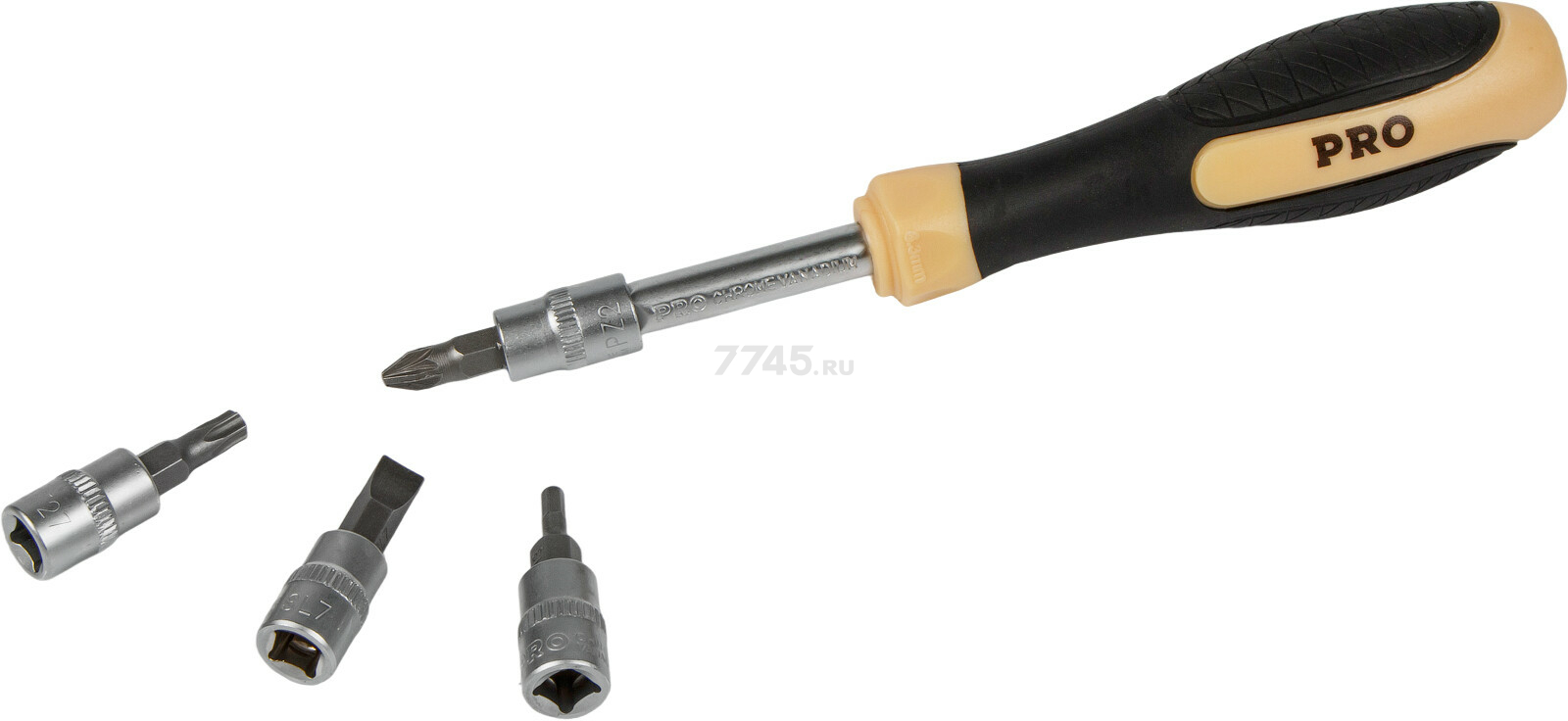 Набор головок и бит 171пр. 1/4",3/8",1/2" PRO STARTUL DAKAR (PRO-171DK) - Фото 13