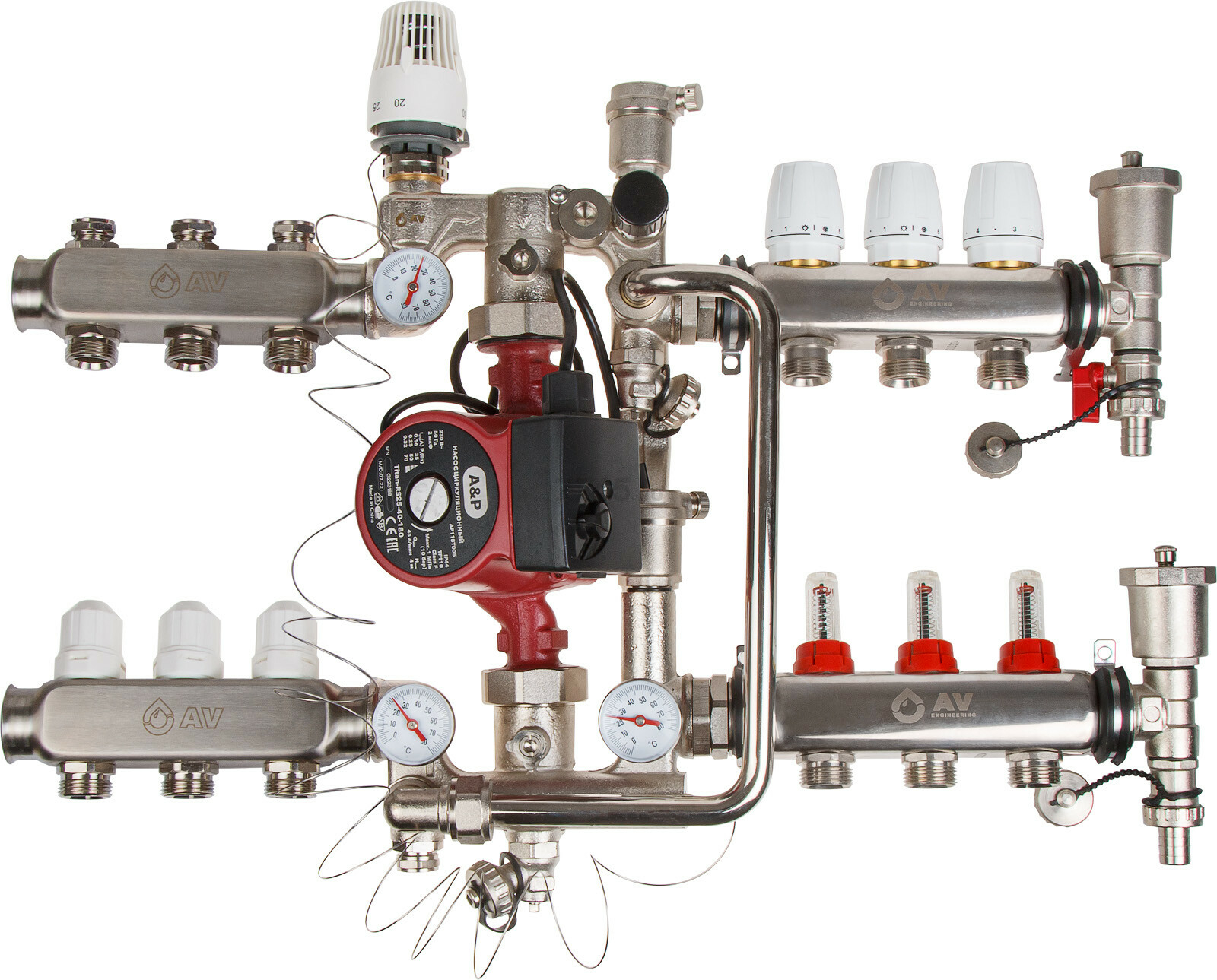 Насосно-смесительная группа AVE250-03, AV Engineering - Фото 2