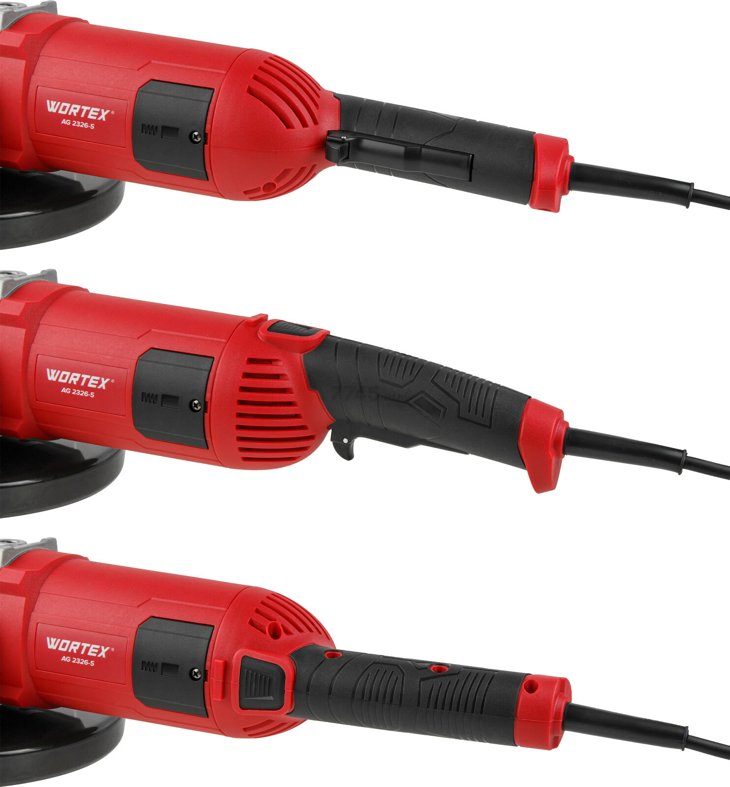 Шлифмашина угловая (болгарка) WORTEX AG 2326-5 (2333050) - Фото 2