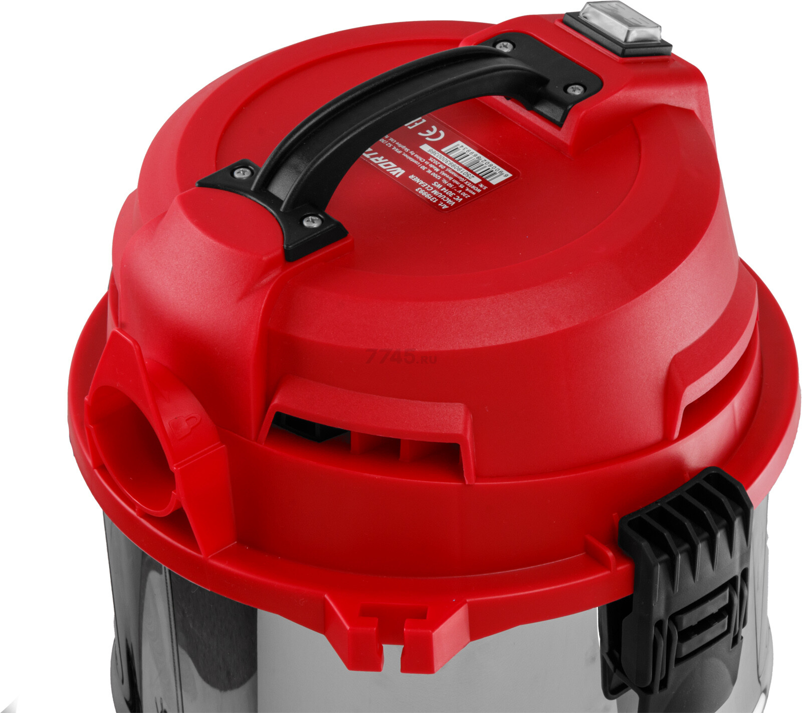 Пылесос строительный WORTEX VC 3014 WS (1319993) - Фото 3