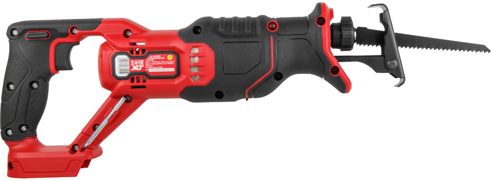 Пила сабельная аккумуляторная WORTEX WORTEX CSR 1118-1 ALL1 XLT SOLO (2335045) - Фото 5