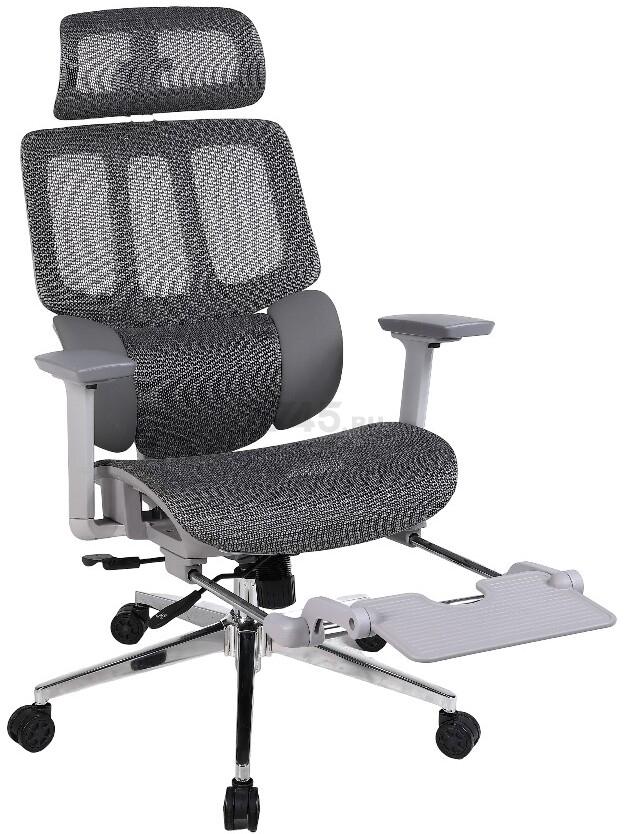 Компьютерное кресло KEIZEN Helix Grey (KZ-7351129) - Фото 19