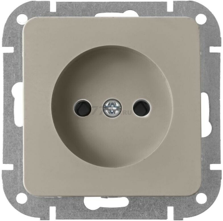 Розетка скрытая BYLECTRICA Astrum песочная (РС16-1501 песочн)