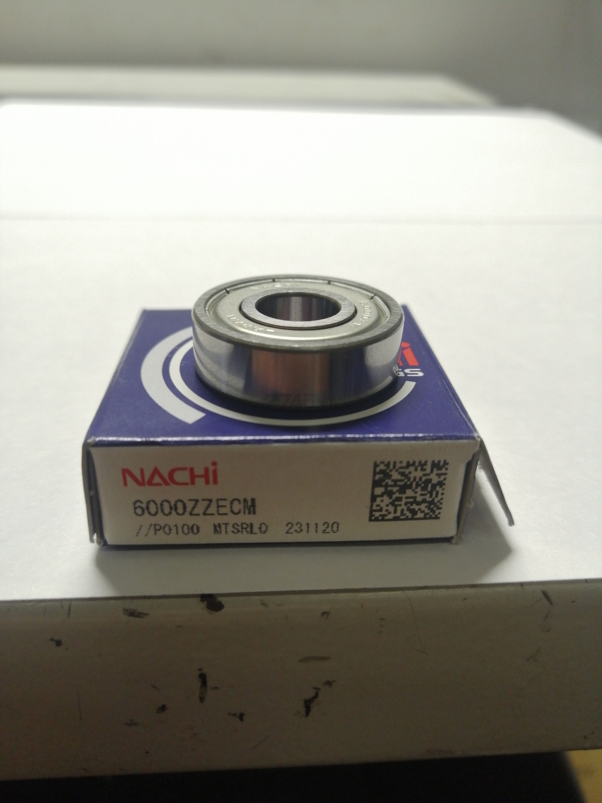 Подшипник шариковый NACHI 6000-2Z (80100) (00-00032214) - Фото 2