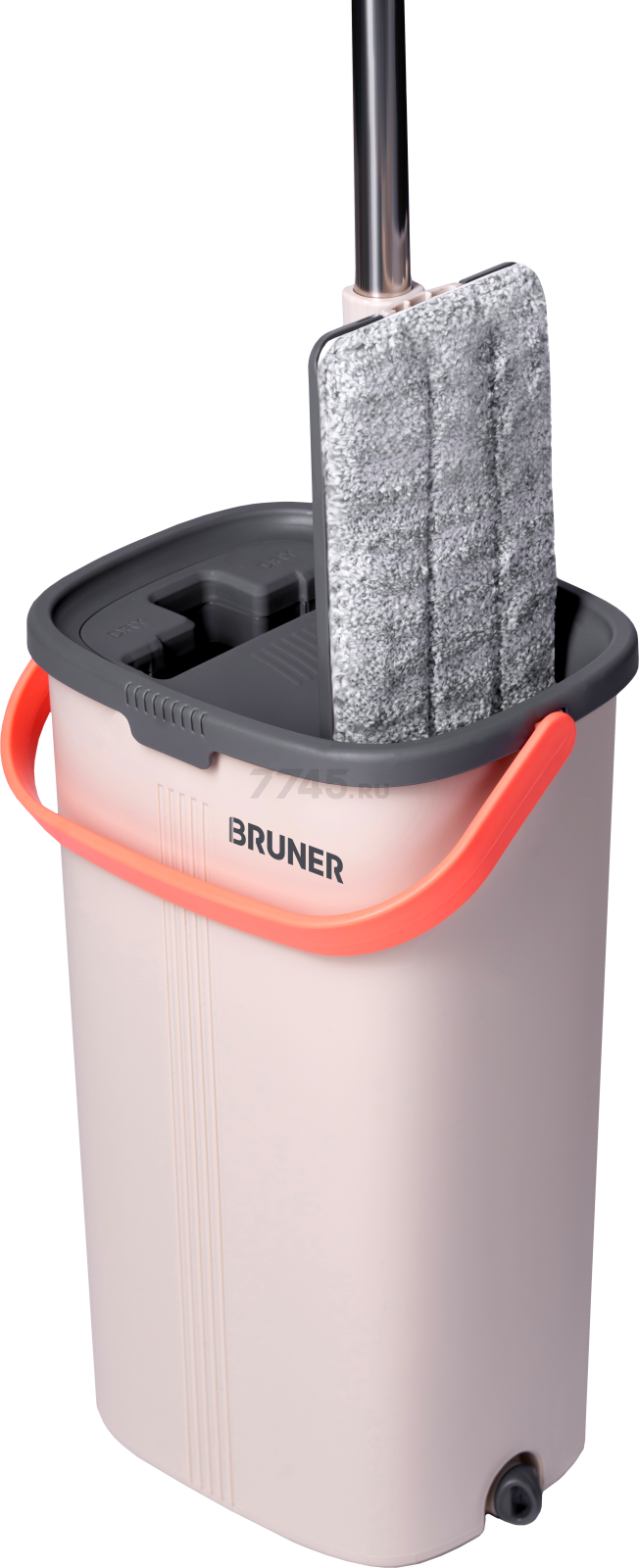 Швабра с отжимным ведром BRUNER Rapid (BR-11278121) - Фото 5