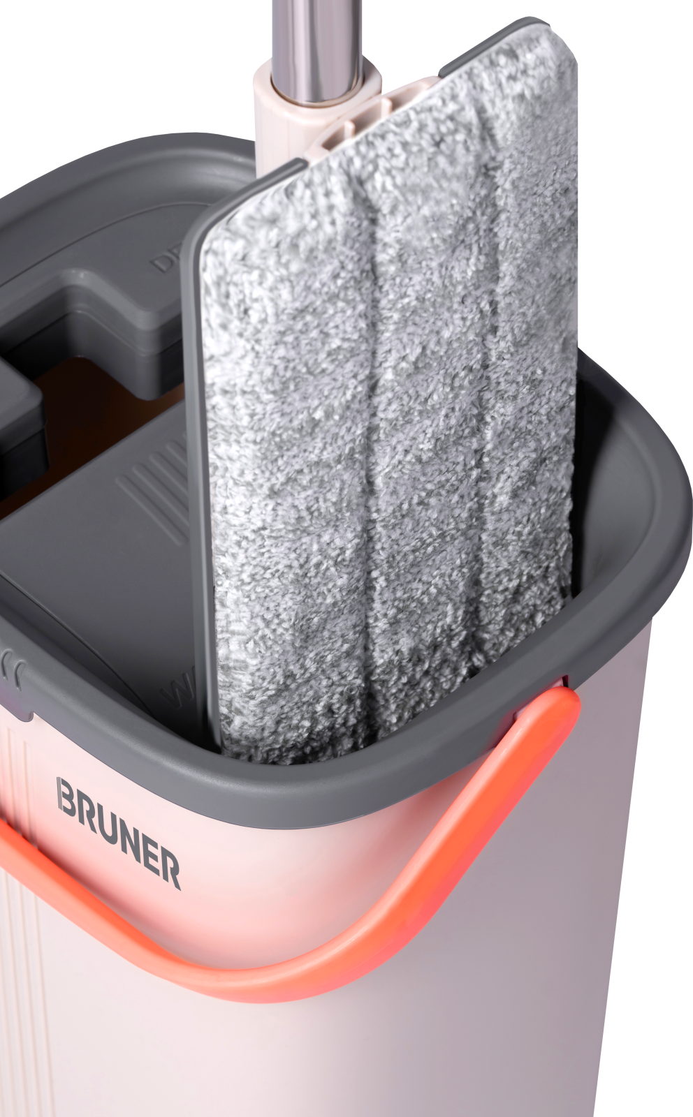 Швабра с отжимным ведром BRUNER Rapid (BR-11278121) - Фото 6