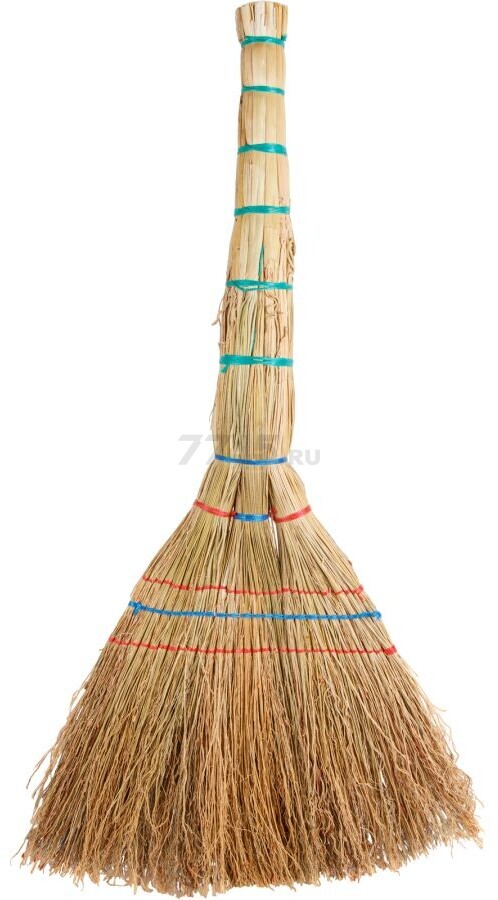 Веник Сорго Люкс Балалайка мини 3-х прошивной