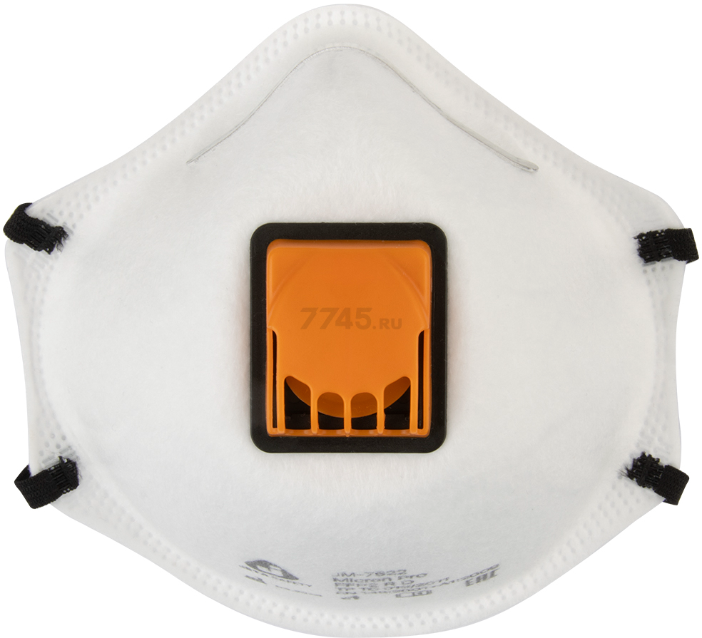 Респиратор JETA SAFETY JM-7622 формованный с клапаном FFP2 R D до 12 ПДК (JM-7622) - Фото 2