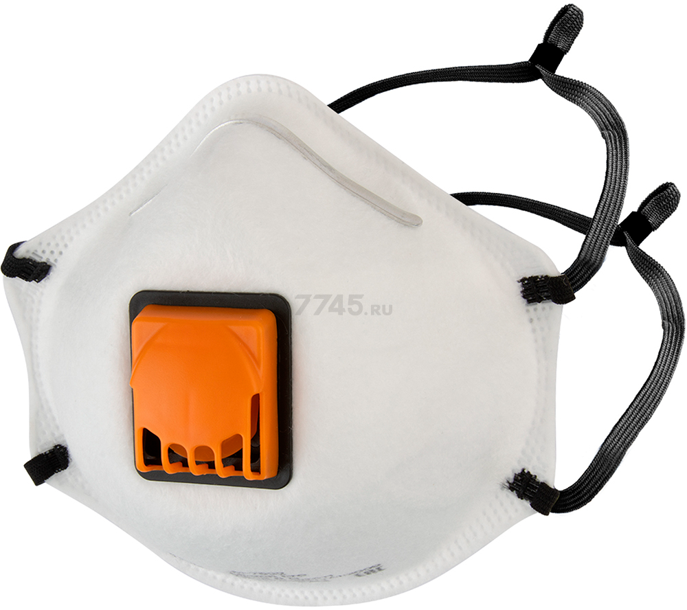 Респиратор JETA SAFETY JM-7622 формованный с клапаном FFP2 R D до 12 ПДК (JM-7622) - Фото 3
