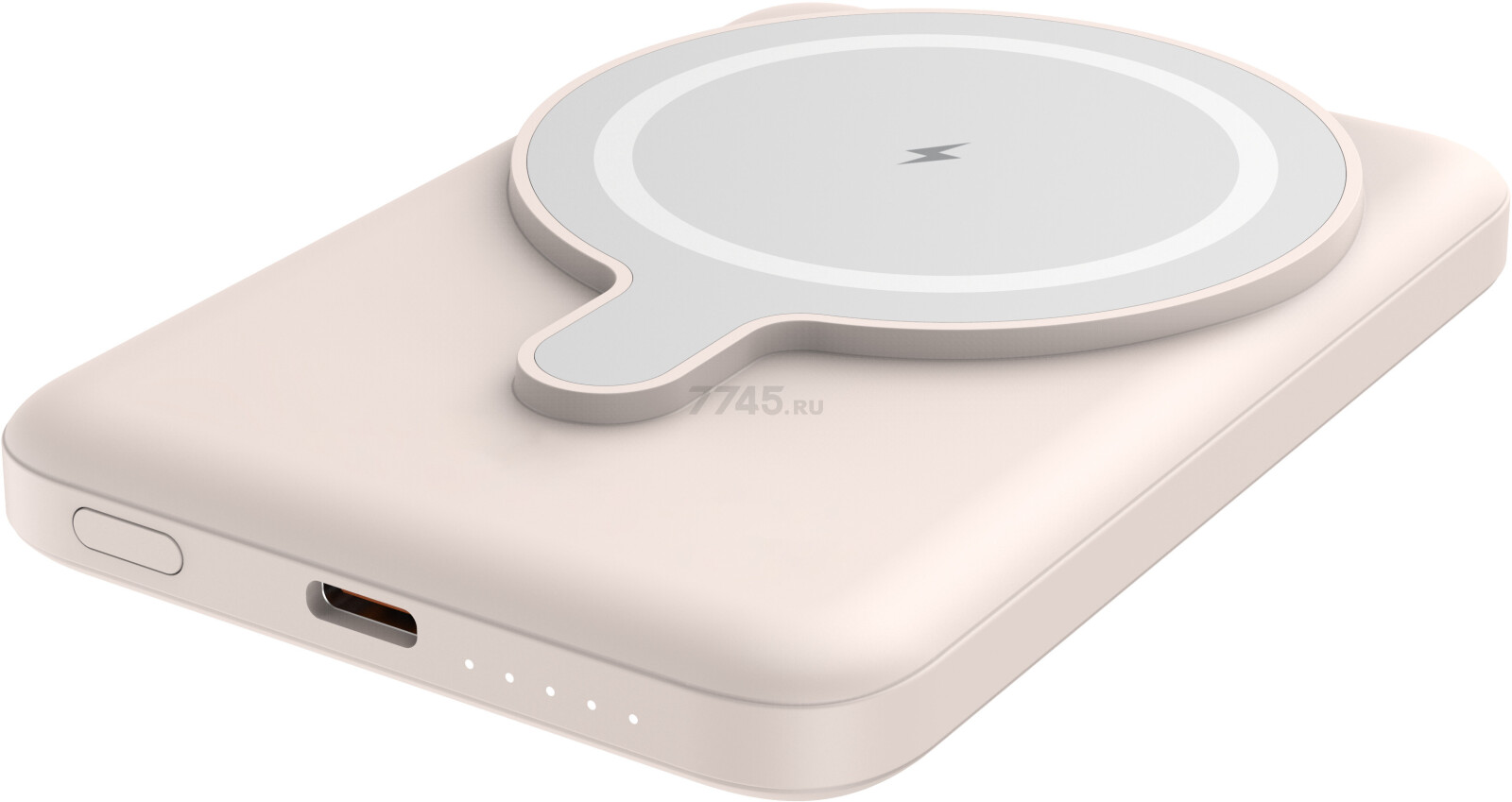 Power Bank KEIZEN 5000 mAh with MagSafe Pink (KZ-20130108) - Фото 8