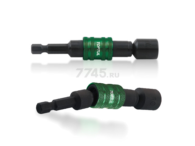 Бита для шуруповерта торцевая магнитная 6х87 мм TOPTUL (BEBA0806) - Фото 3