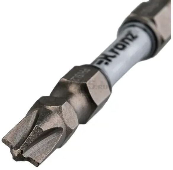 Бита для шуруповерта двусторонняя магнитная PH/SL1 - PH/SL2 65 мм KRANZ 2 штуки (KR-92-0451-1) - Фото 3