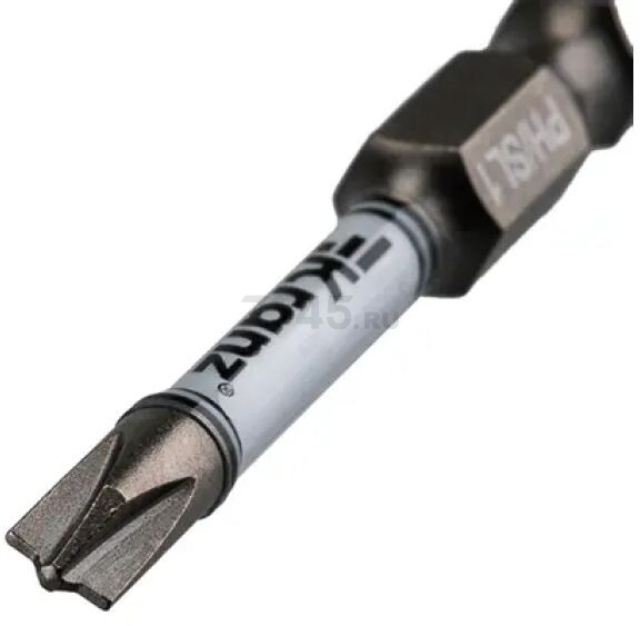 Бита для шуруповерта магнитная PH/SL1 50 мм KRANZ 2 штуки (KR-92-0413-3) - Фото 3